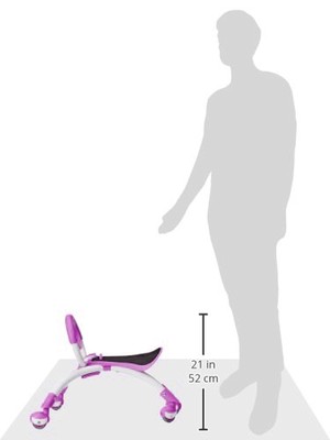 YBIKE Pewi Elite Bike Walking Ride On Toy Purple