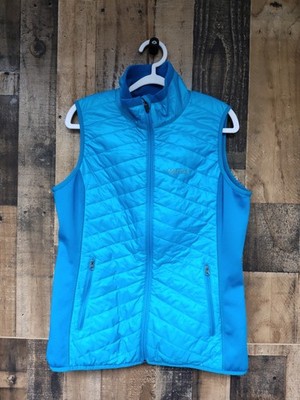Marmot Women’s Variant Hybrid Polartec Full-Zip Puffer Vest – Blue – Size Large