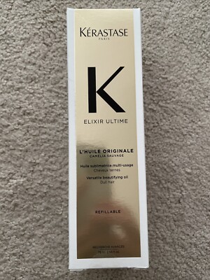 Brand New Kérastase Elixir Ultime Refillable Hydrating Hair Oil 75ml/2.53 Oz