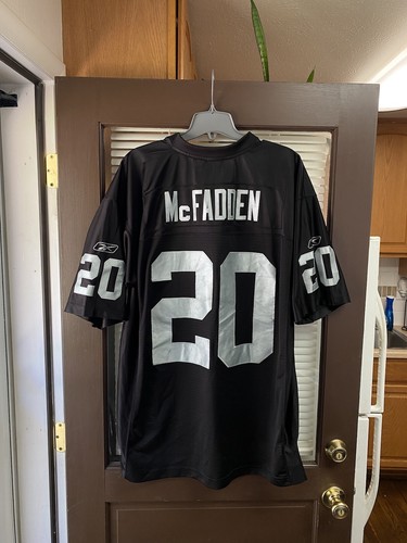 NFL RAIDERSレイダース 20番McFADDEN ゲームシャツ サイズM NFL RAIDERSレイダース 20番McFADDEN ゲームシャツ サイズM