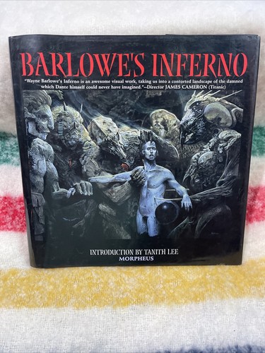 アート・デザイン・音楽 Barlowe's Inferno Barlowe's Inferno by Wayne Barlowe (1998, Hardcover) 1st