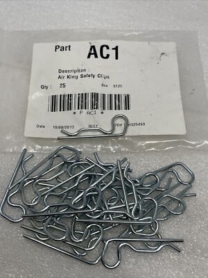 New Dixon AC1 Air King Safety Clips (Bag Lot of 25)