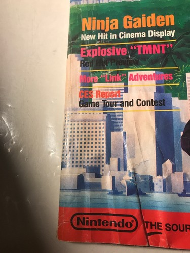 Nintendo Power Magazine Volume #5 March April 1989 w/ Out Poster