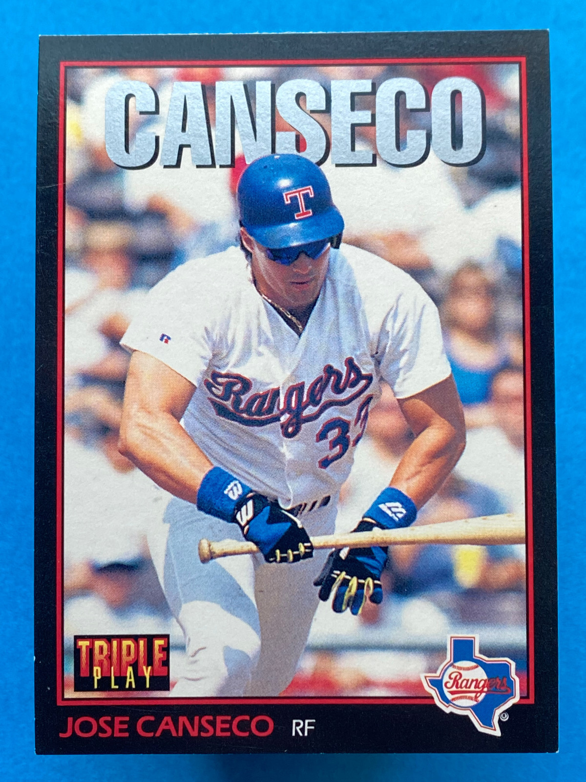 1993 Triple Play Jose Canseco #243 Texas Rangers | eBay