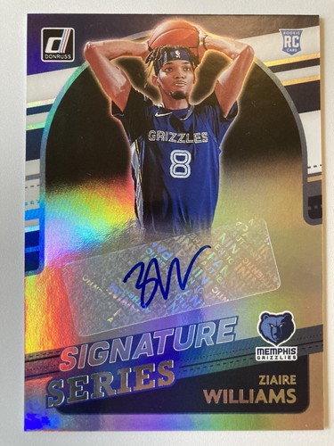 2021-22 Ziaire Williams Signature Series Rookie autograph 2021-22 Ziaire Williams Signature Series Rookie autograph