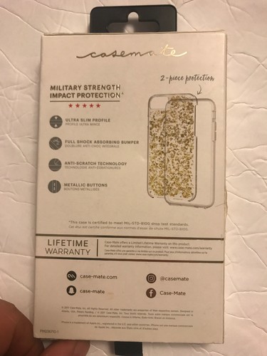 Case-Mate iPhone 8/7/6s/6 Case Karat - Gold Case-Mate