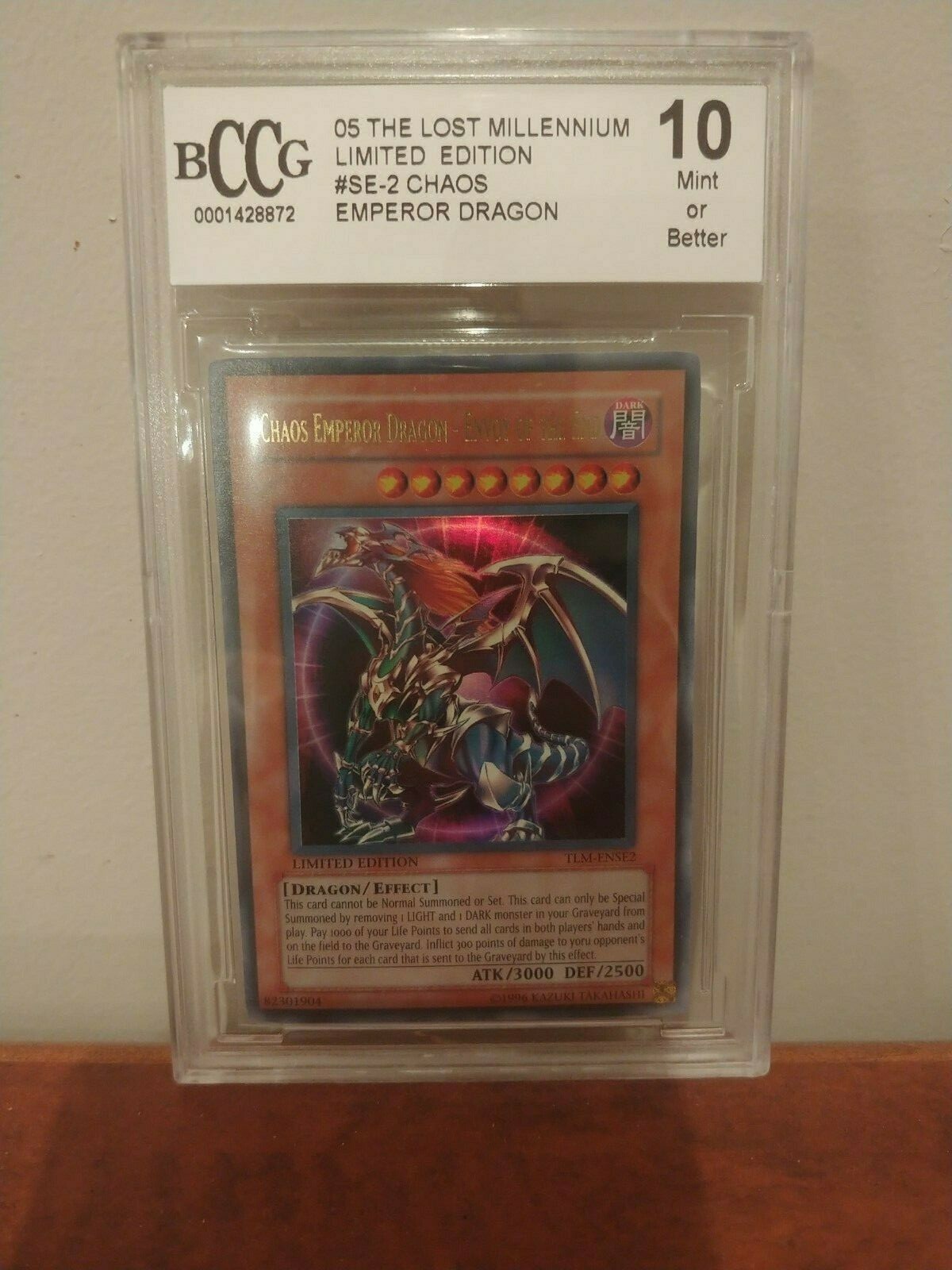 Chaos Emperor Dragon-Envoy of the End *ULTRA RARE BCCG 10