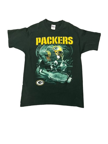 【希少】vintage NFL Green Bay Packers シャツ Vintage 90s Green Bay Packers Pro Player T-Shirt L NFL