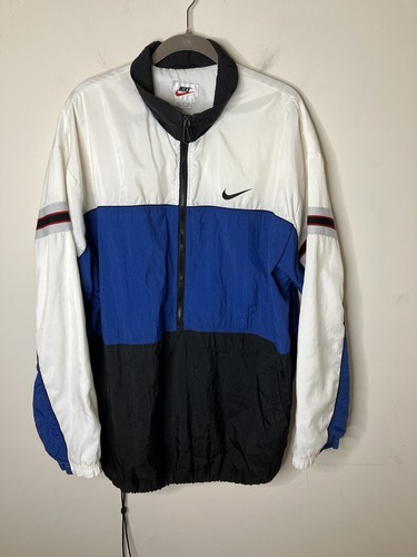 Nike Vintage 90's Pullover 1/4 Zip Windbreaker Jacket Mens Nike Vintage 90's Pullover 1/4 Zip Windbreaker Jacket Mens