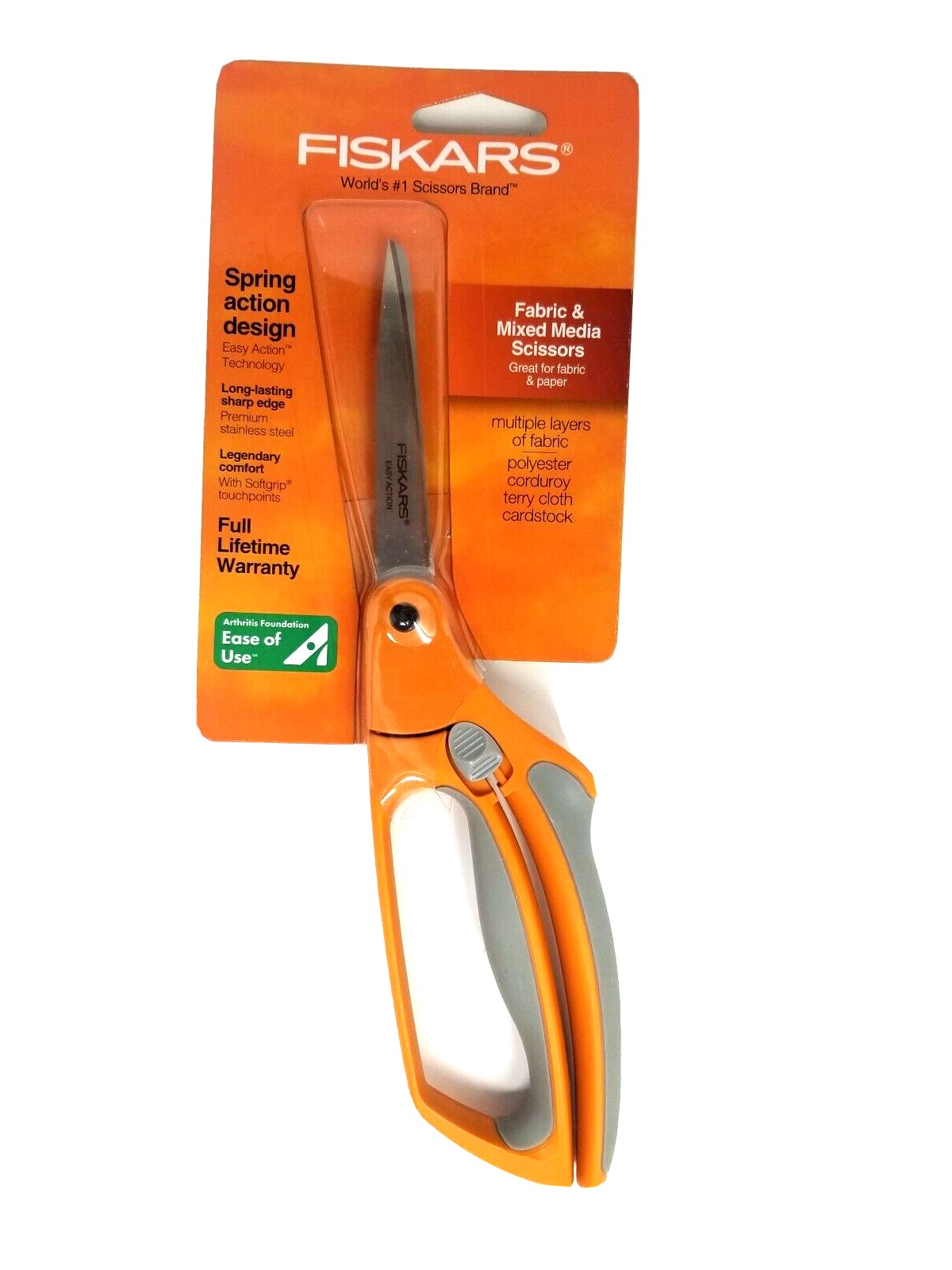 Fiskars Fabric Scissors Easy Action 26cm 