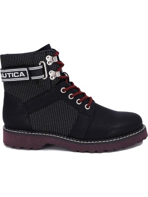 

Женские походные ботинки NAUTICA черного цвета с ремешком из смешанной техники и логотипом Romilly с круглым носком, размер 7 м, Черный, ROMILLY
