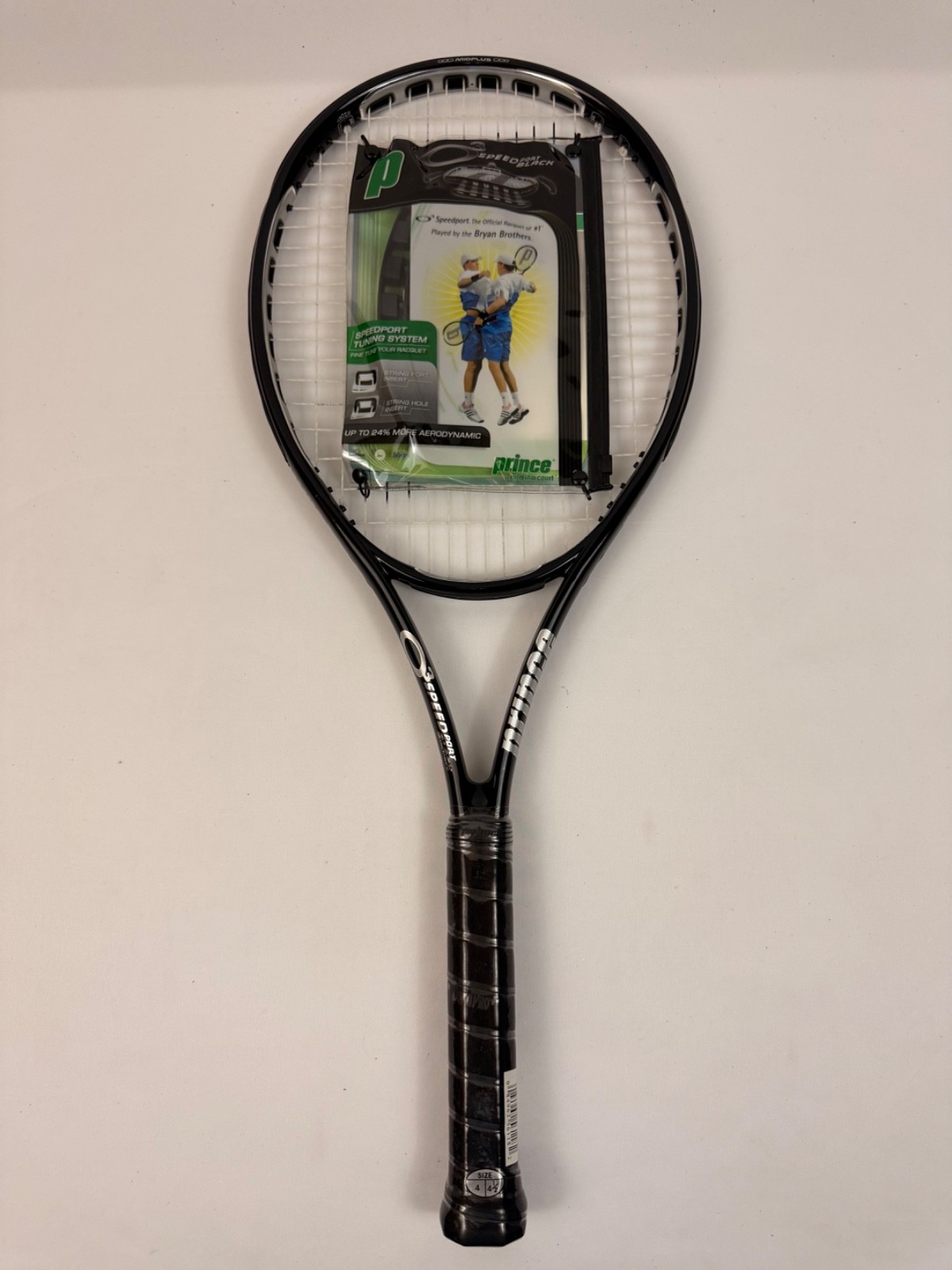ブラックダイヤモンド　O3 BRAND NEW PRINCE O3 SILVER + 118 SQ IN 1500PL TENNIS RACQUET