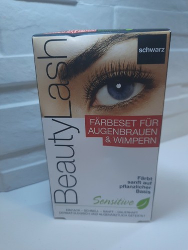 BeautyLash Färbeset Für Augenbrauen  Wimpern Pflanzlich Schwarz 