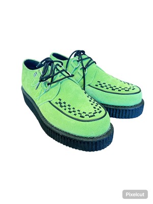tuk creeper sneakers Neon Green Color