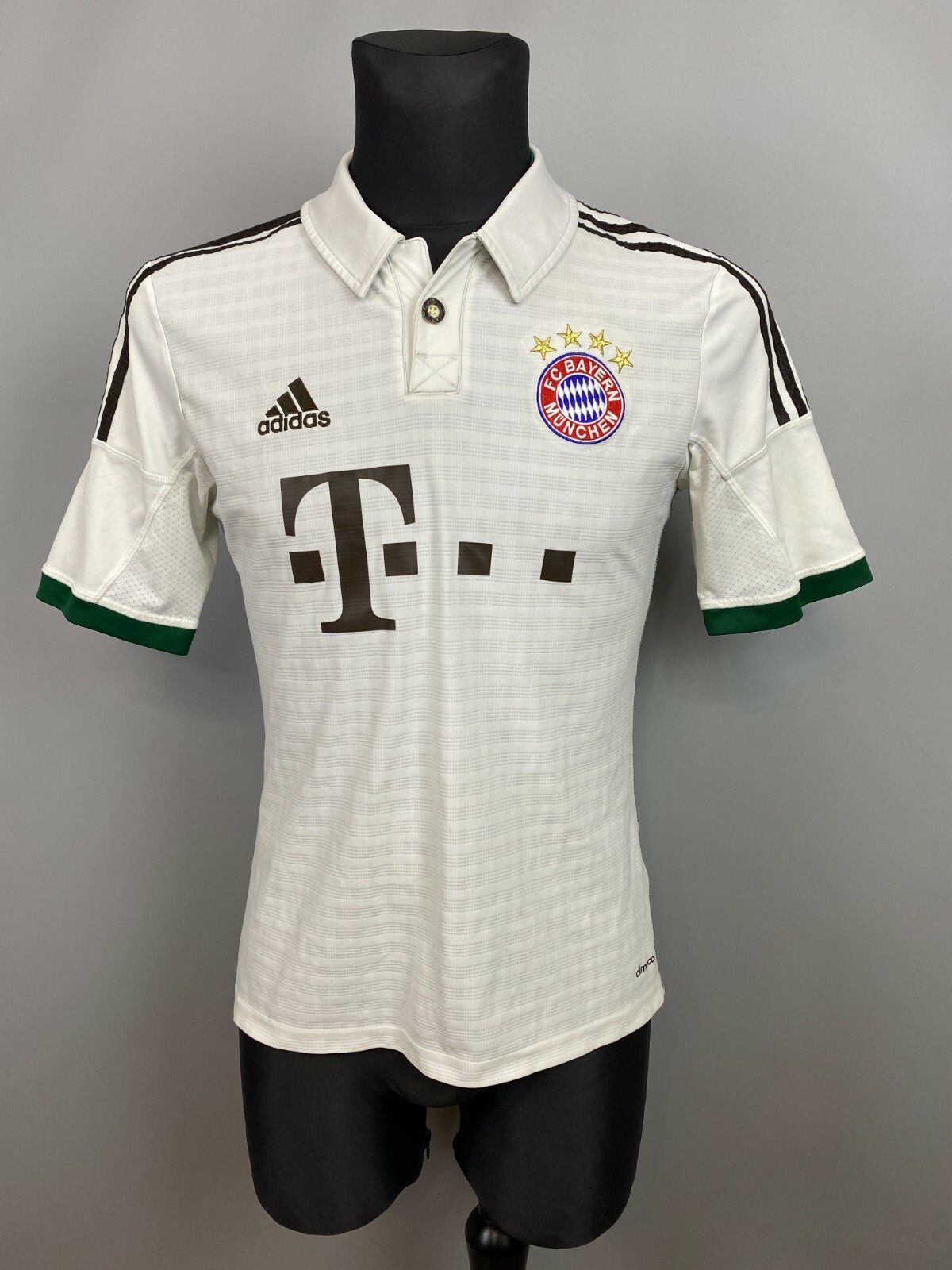 14/15 adidas × BAYERN Away Game Shirts BAYERN MUNICH 2014 2015 AWAY FOOTBALL SHIRT SOCCER JERSEY