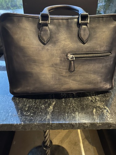 バッグ BERLUTI Patina Leather Shoulder Bag BERLUTI Patina Leather Shoulder Bag