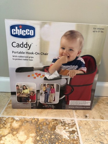 Chicco Caddy High Chair Hook On Feeding Chair Restaurant portable compact NEW