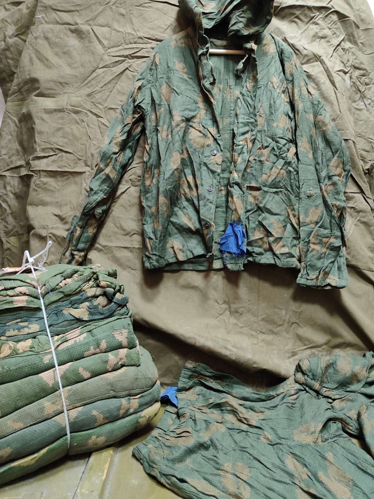 Soviet Camouflage Berezka Camo Meshy KZS Suit USSR Sniper Uniform