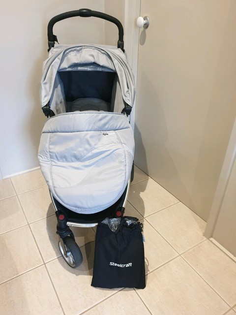 steelcraft fast fold travel system stroller