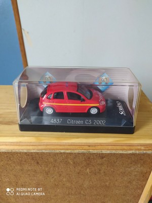 SOLIDO CITROEN C3 2002 POMPIERS ech 1/43 neuf en boite réf 4837