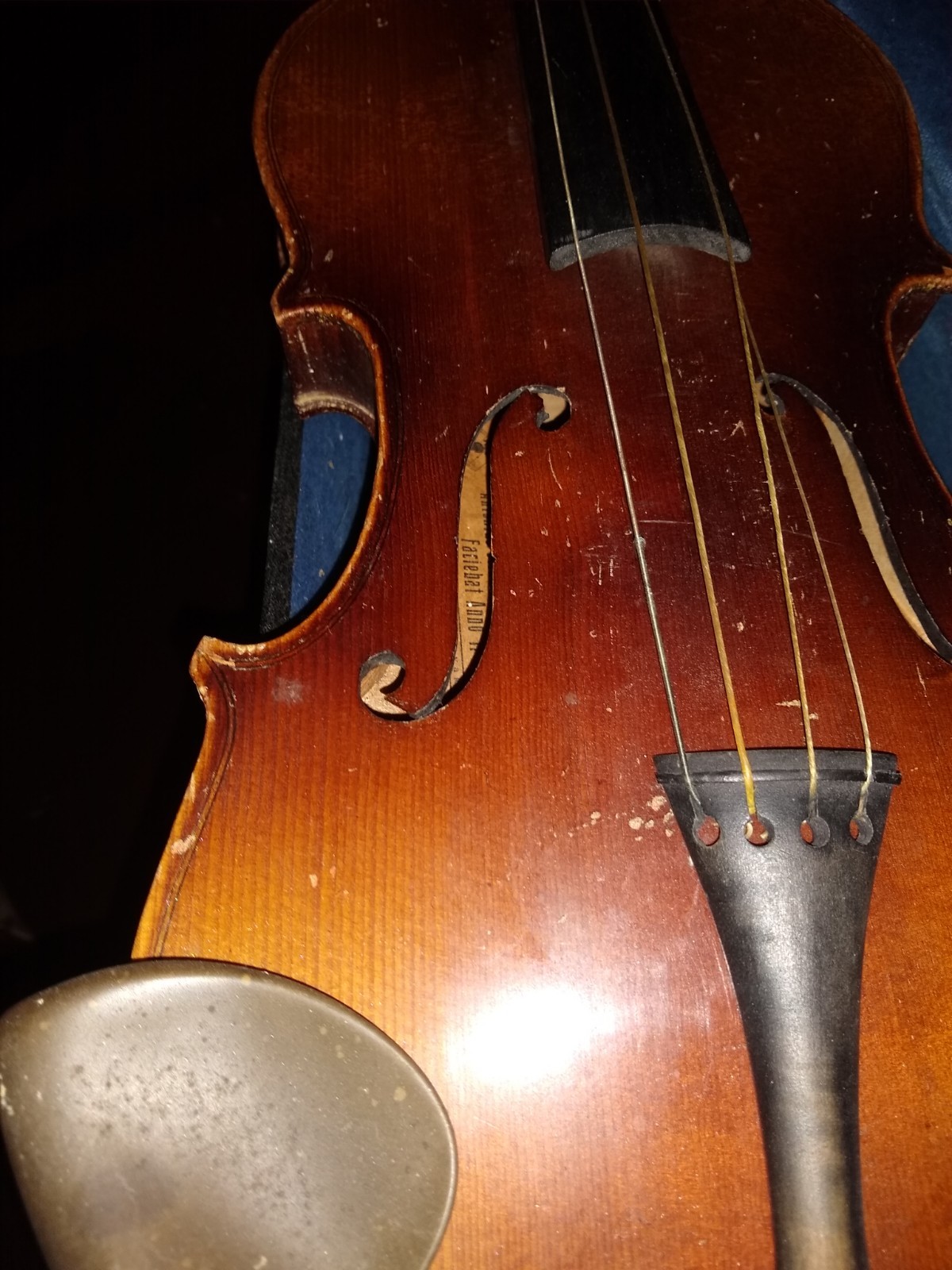 Violin stradivarius made in czechoslovakia