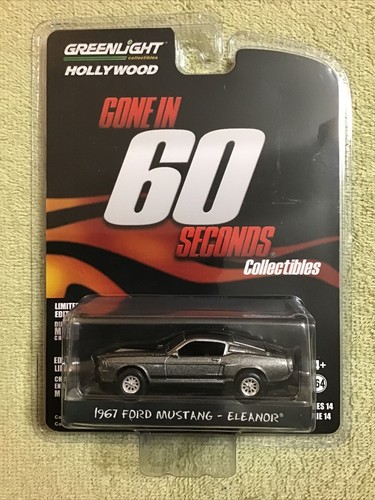 2021 Greenlight Hollywood 1967 FORD MUSTANG ELEANOR 1/64
