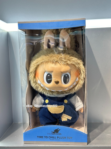 New POP MART LABUBU Time to Chill-Vinyl Plush Doll