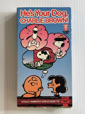 He's Your Dog Charlie Brown! - Hi-Top Video VHS Tape (1987)