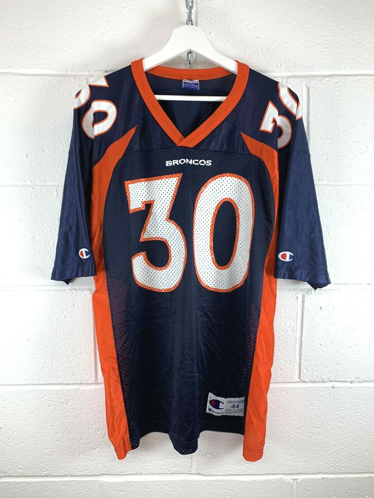 Vintage Champion Terrell Davis #30 Denver Broncos NFL Super