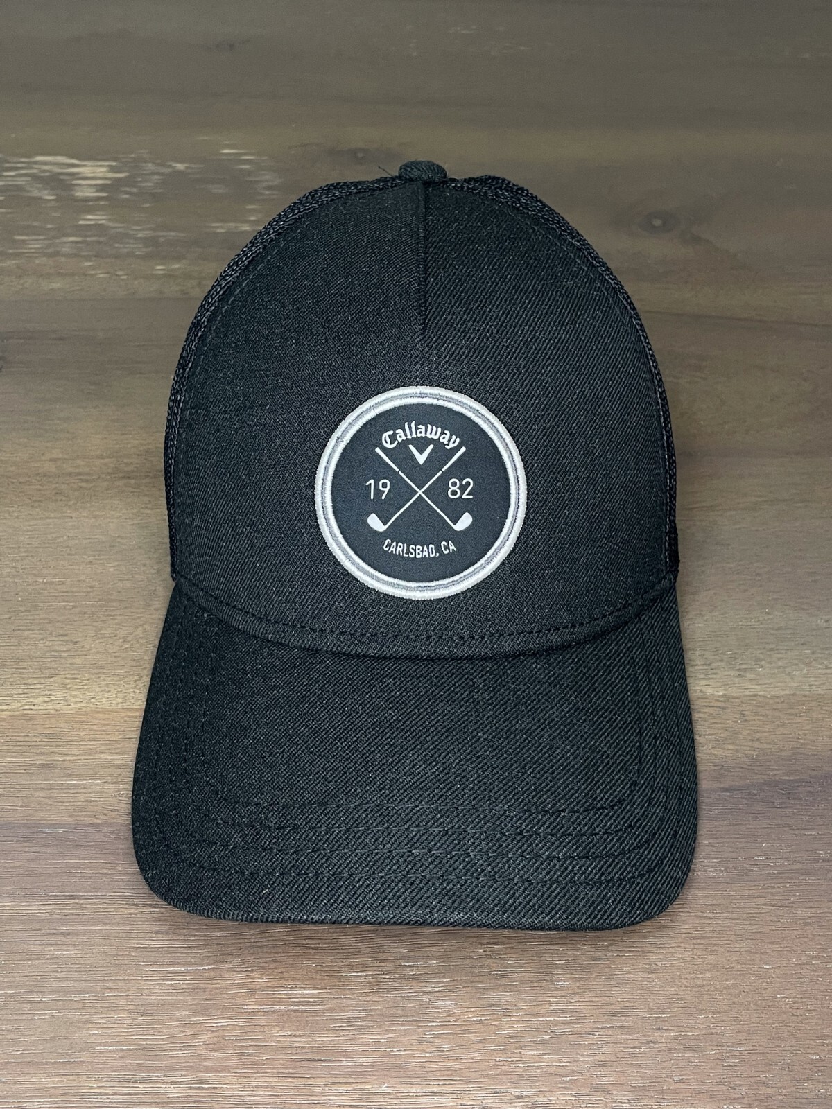 Trucker Hat Cap Black Snapback Mesh Black