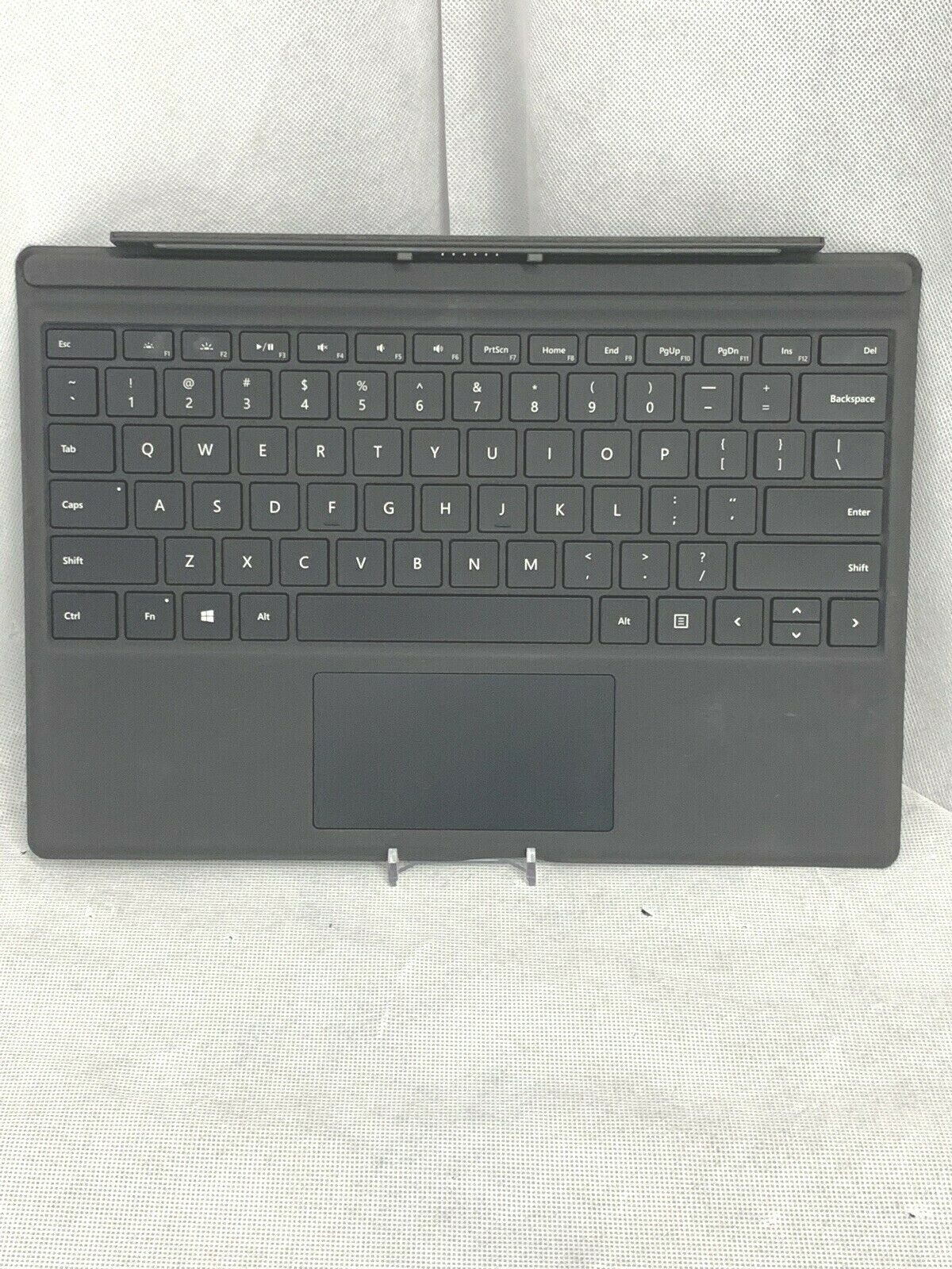 Microsoft 1725 Type Cover Black for Surface Pro 3,4,5,6,7 Backlit Keyboard