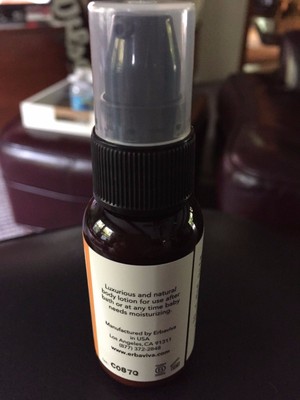 Erbaviva Baby Natural Lotion oil travel 30 ml 1 fl.oz.