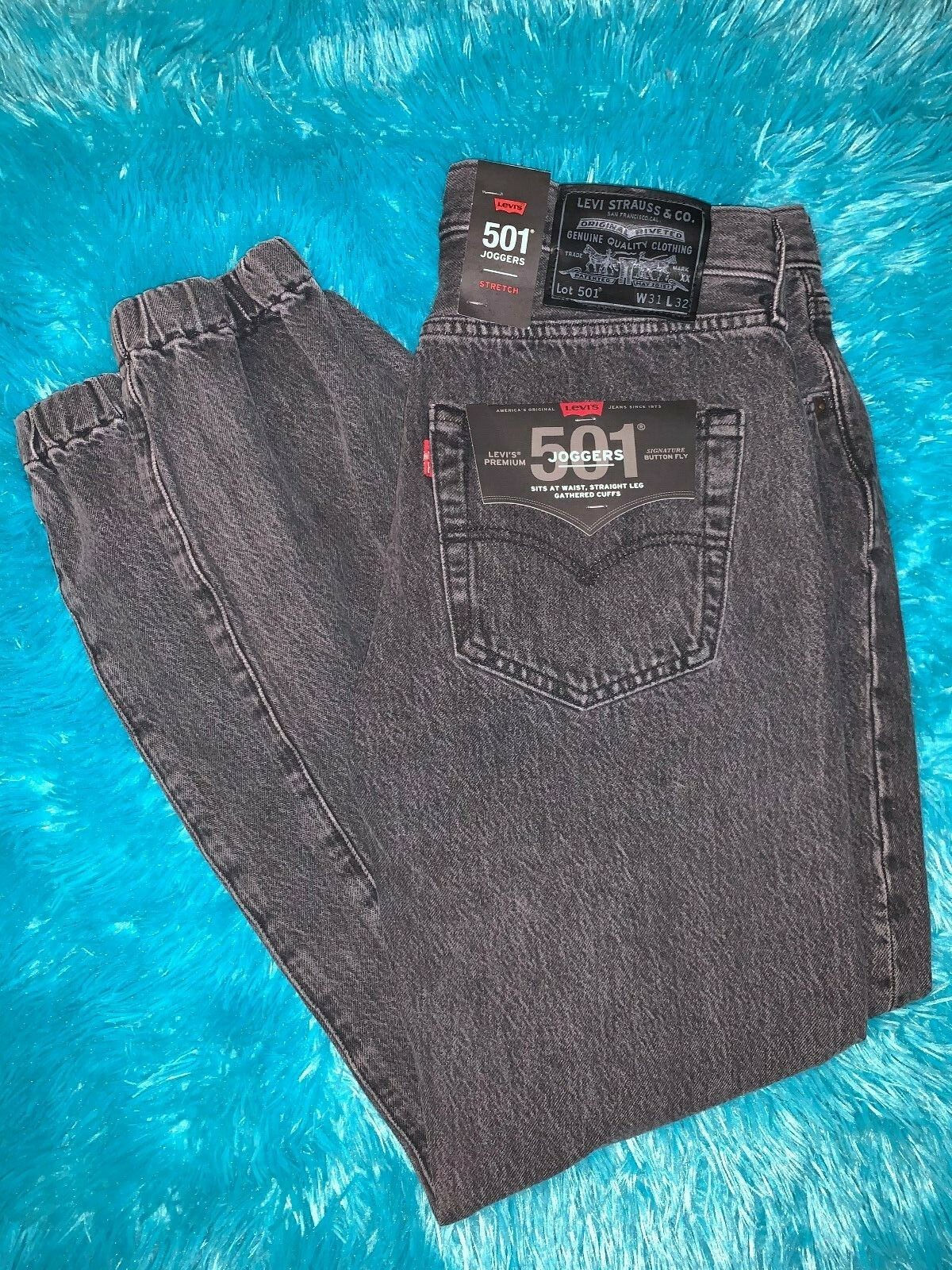 Джинсы LEVI'S MENS 501 BIG E JOGGERS 