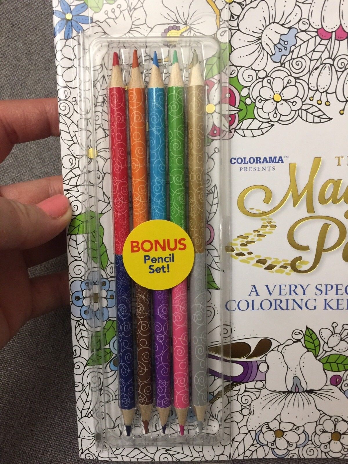 The Magic Path Colorama Adult Coloring Book & Coloring Pencil Drawings ...