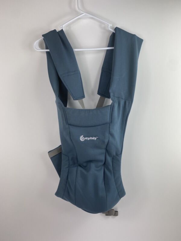 Ergo Baby Carrier Embrace Oxford Blue New Born Ergobaby Polyester Stretch Blend