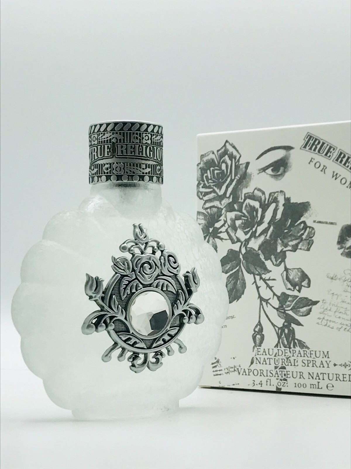 ふぁんとむ　「美品」 TRUE RELIGION flexwitme TRUE RELIGION EAU DE PARFUM SPRAY FOR WOMEN 3.4 Oz / 100 ml