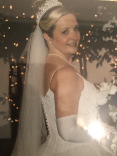 Wedding Veil With Pearl Crowd