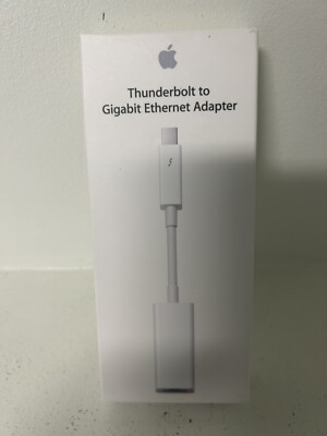 APPLE THUNDERBOLT TO GIGABIT ETHERNET ADAPTER | MD463ZM/A | NEW