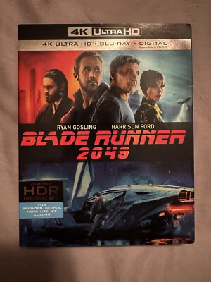 BLADE RUNNER 2049 4K (Ultra HD / Blu-ray) + OOP / Rare Slipcover