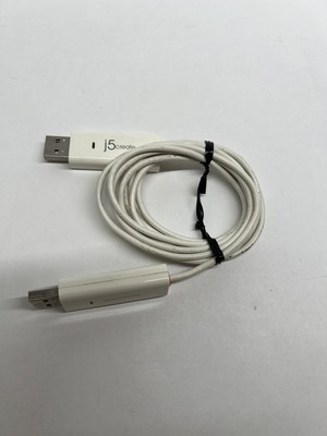 J5Create JUC400 Wormhole Switch USB Data Transfer Cable for Mac Windows