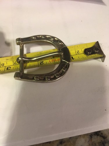 Edward H. Bohlin Sterling Silver Buckles  for concho belt