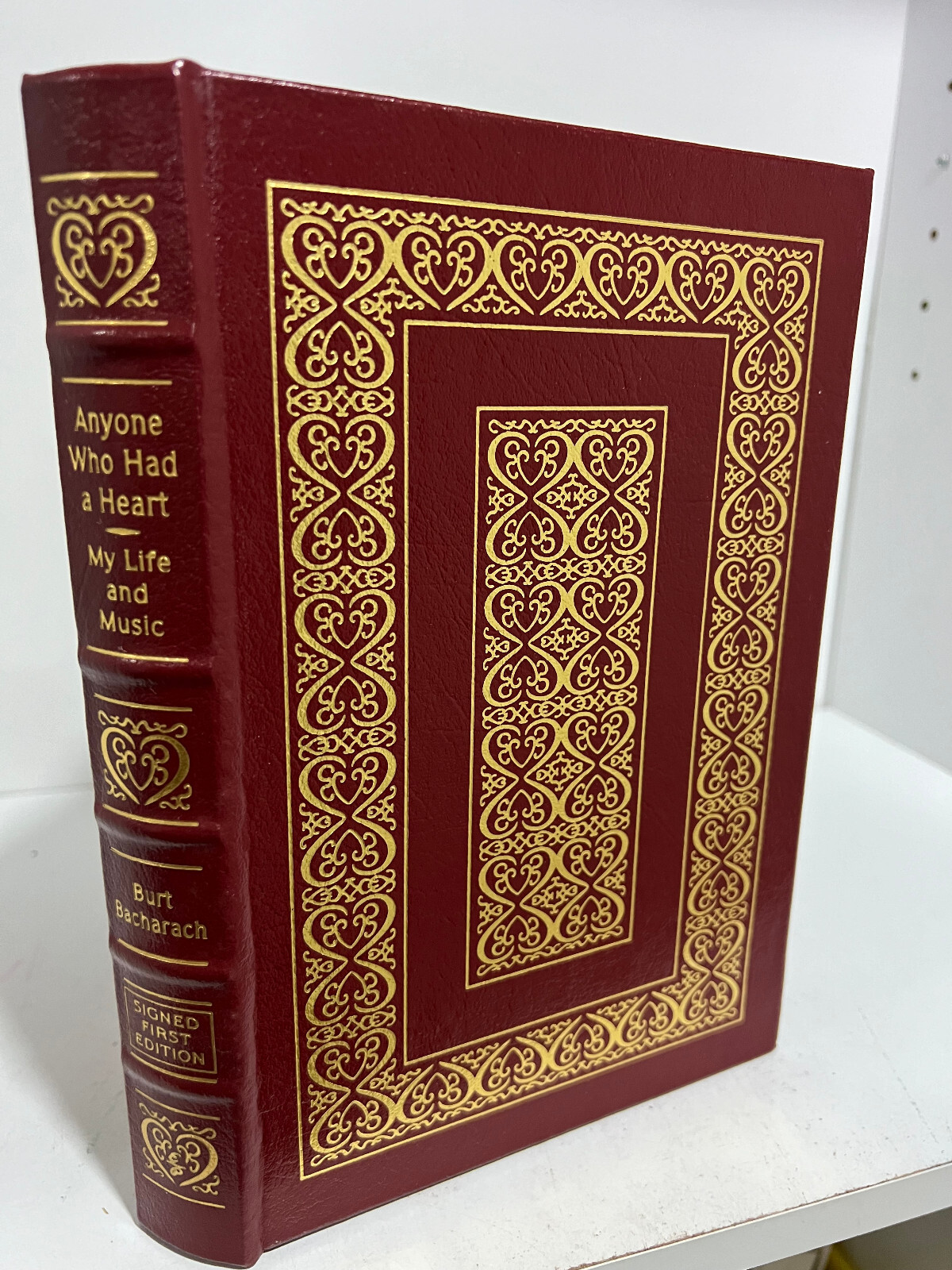 Easton Press Anyone Who Had a Heart by Burt Bacharach  SIGNED 1st Edition