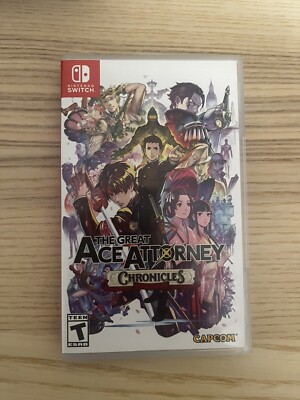 The Great Ace Attorney Chronicles | Nintendo Switch 2021 CIB Complete US Version