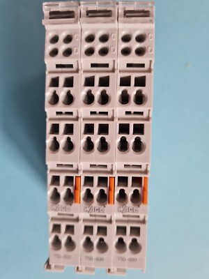 3 x WAGO 750-600  I/O System End Module. 3 u NEW  WITHOUT BOX.