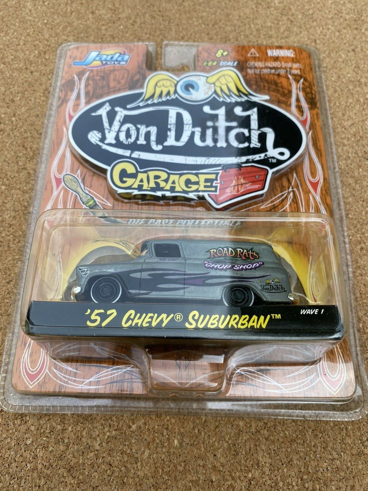 Jada Toys Von Dutch Garage '57 Chevy Suburban Wave 1 NIP