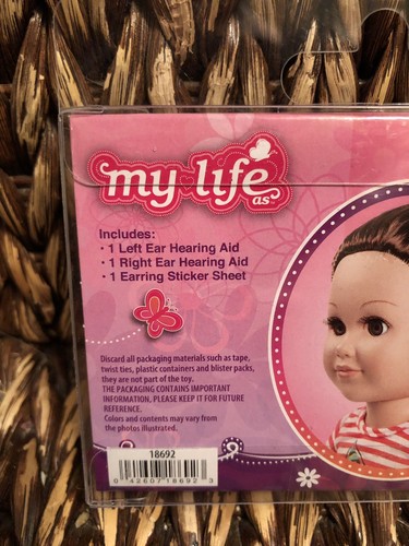 NEW My Life As HEARING AIDS for 18