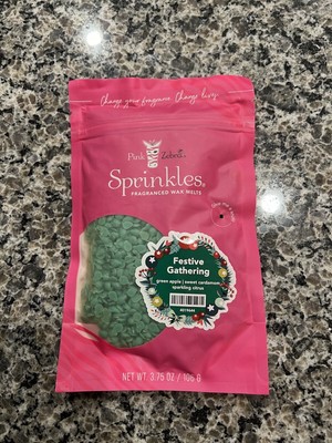 PINK ZEBRA WAX SPRINKLES FACTORY SEALED BAG 3.75OZ NEW! Festive Gathering
