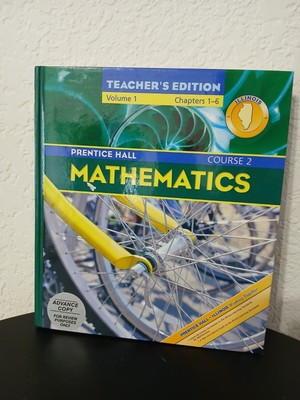 PRENTICE HALL MATHEMATICS COURSE 2, TEACHER EDITION Hardcover