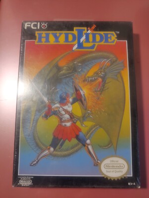 Nes sealed Hydlide H-Seam New NES RPG Nintendo Entertainment System Hydlide
