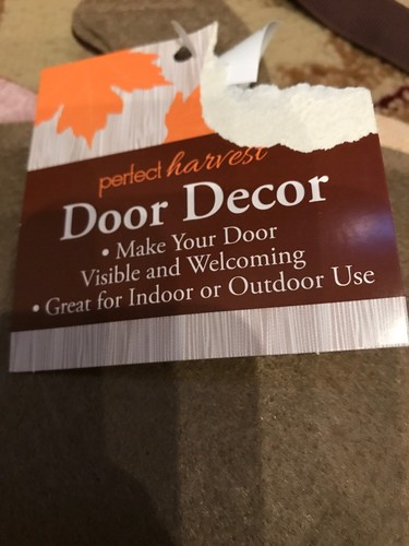 Blessing Acorn Fall Door Decor